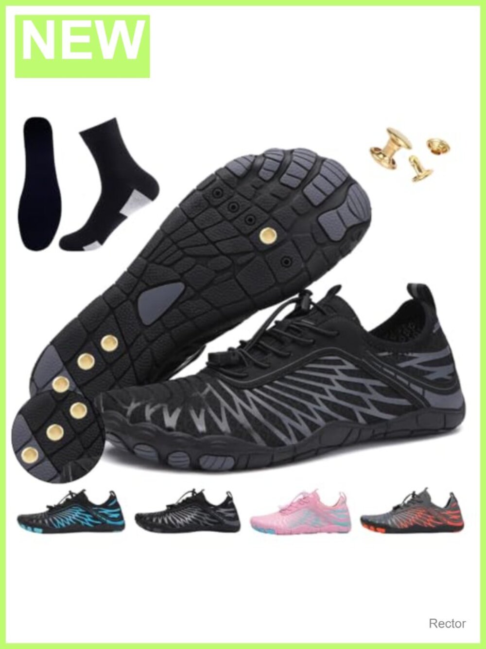 Grounding Shoes with Copper Barefoot Earthing Footwear